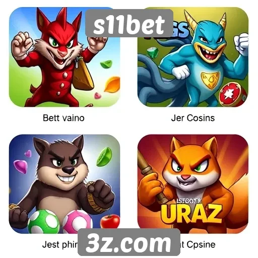 Comparativo de jogos disponíveis no s11bet